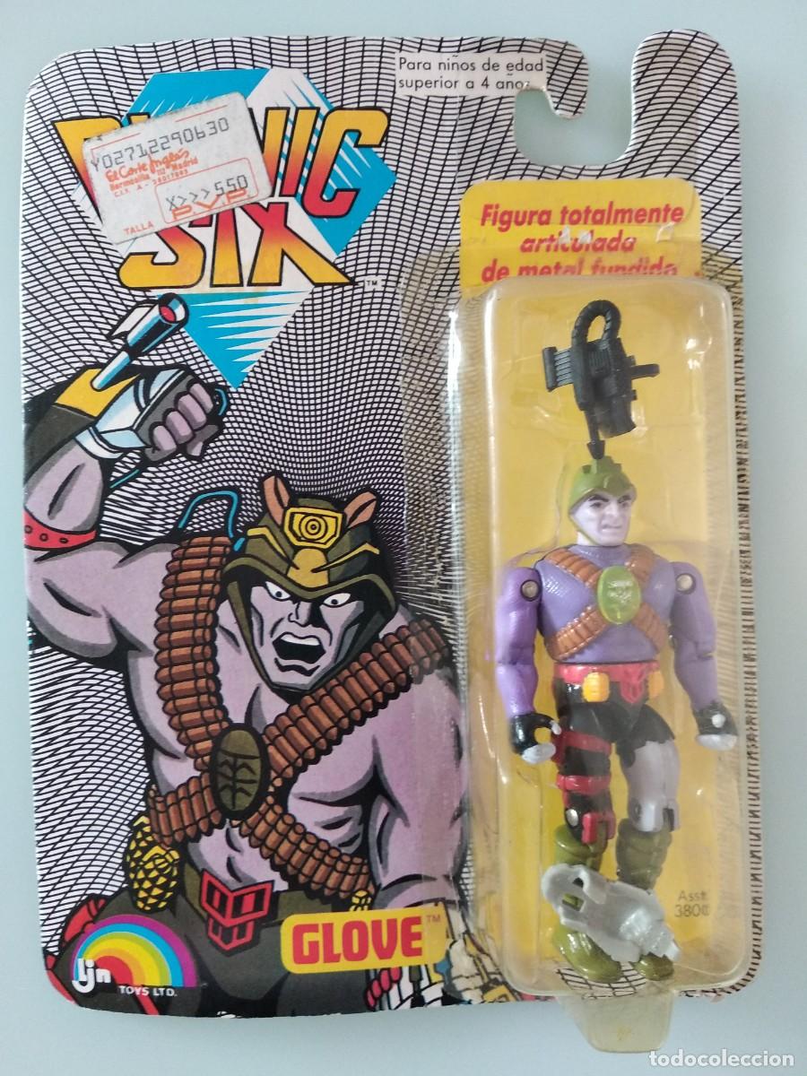 Figuras de acci&oacute;n: Figura accion vintage: Bionic Six Glove LJN NUEVO