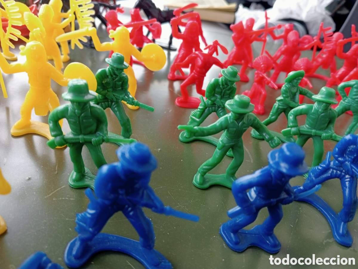 Figuras de acci&oacute;n: Figuras de indios y vaqueros - Foto 2