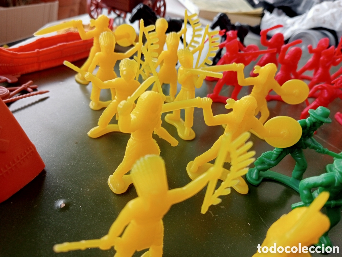 Figuras de acci&oacute;n: Figuras de indios y vaqueros - Foto 3
