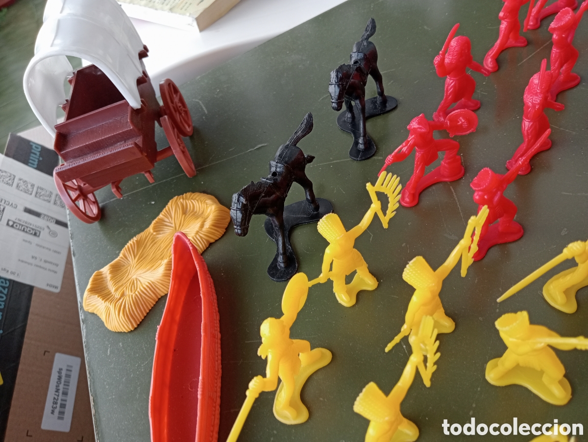 Figuras de acci&oacute;n: Figuras de indios y vaqueros - Foto 5