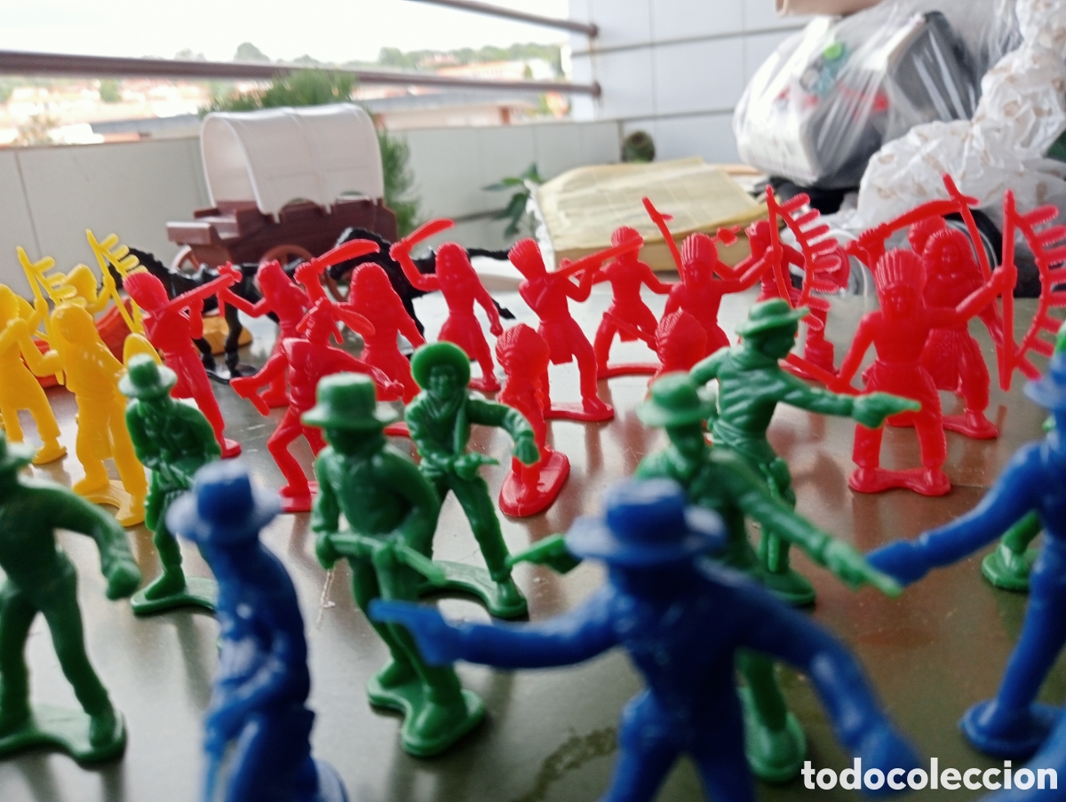 Figuras de acci&oacute;n: Figuras de indios y vaqueros - Foto 8
