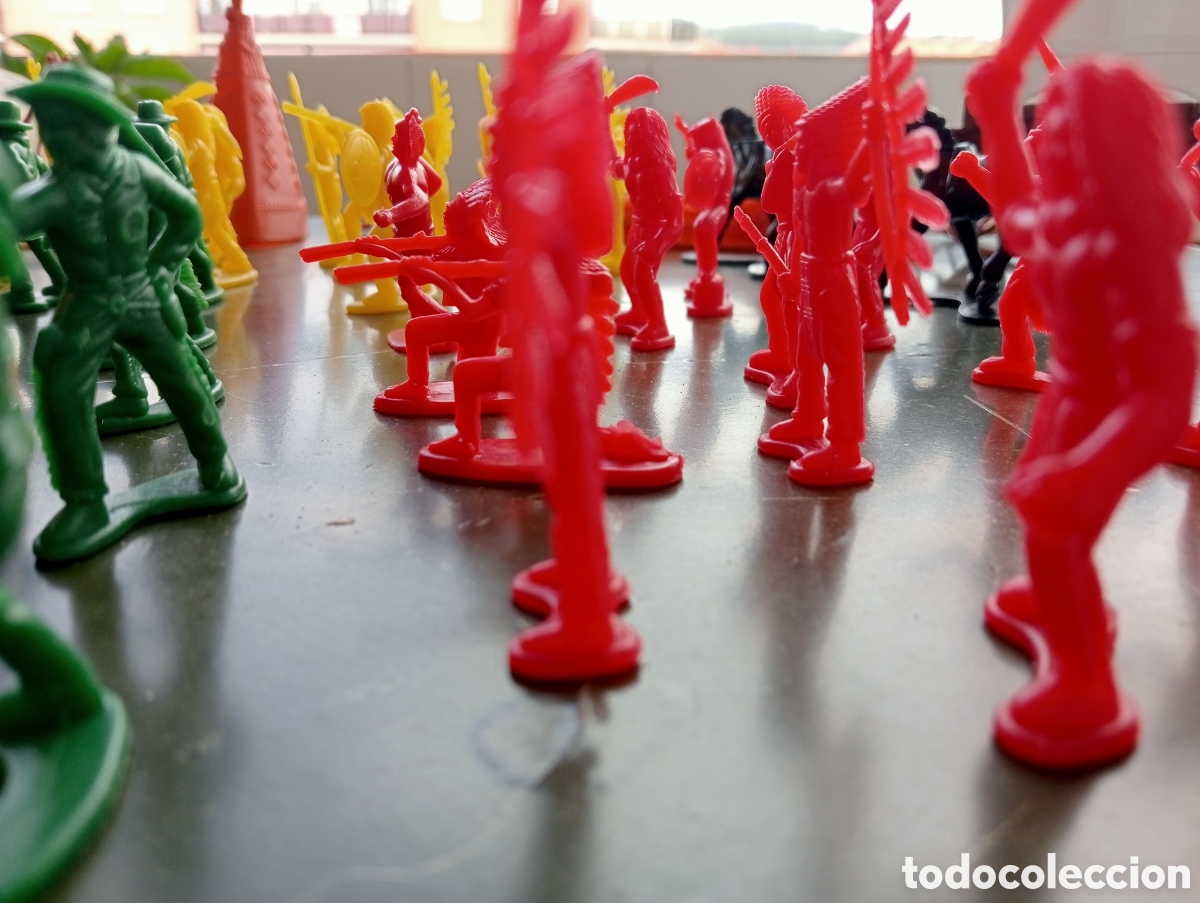 Figuras de acci&oacute;n: Figuras de indios y vaqueros - Foto 9
