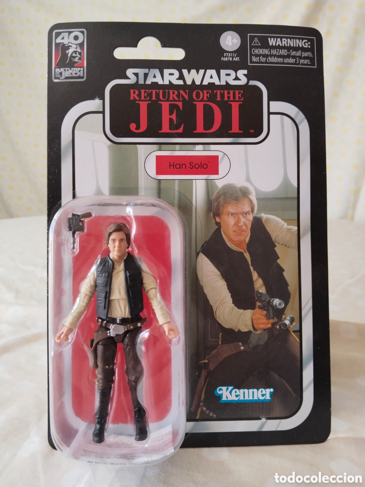 Figuras de acci&oacute;n: Han Solo (Episodio VI: El Retorno del Jedi) - Star Wars Vintage Collection
