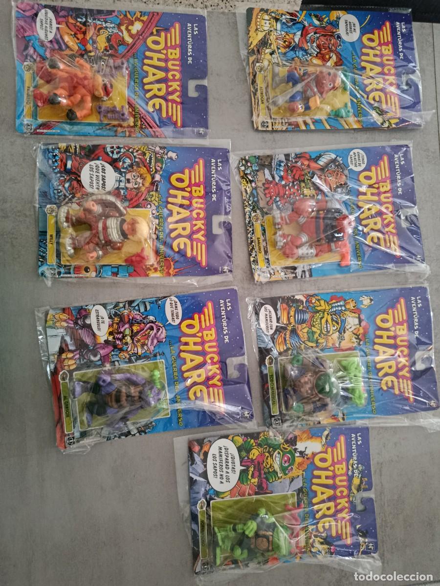 Figuras de acci&oacute;n: Bucky o'hare.figuras de la serie,a&ntilde;o 1991