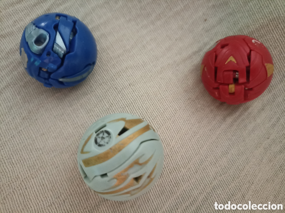 Figuras de acci&oacute;n: Lote Bakugan 3 figuras - Foto 8