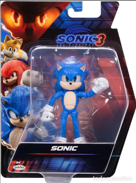 Figuras de acci&oacute;n: Sonic 3 Movie 5 Pulgadas Figura de Acci&oacute;n Sonic