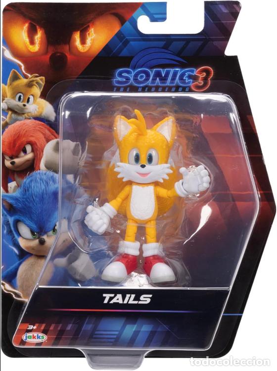 Figuras de acci&oacute;n: Sonic 3 Movie 5 Pulgadas Figuras de Acci&oacute;n Tails