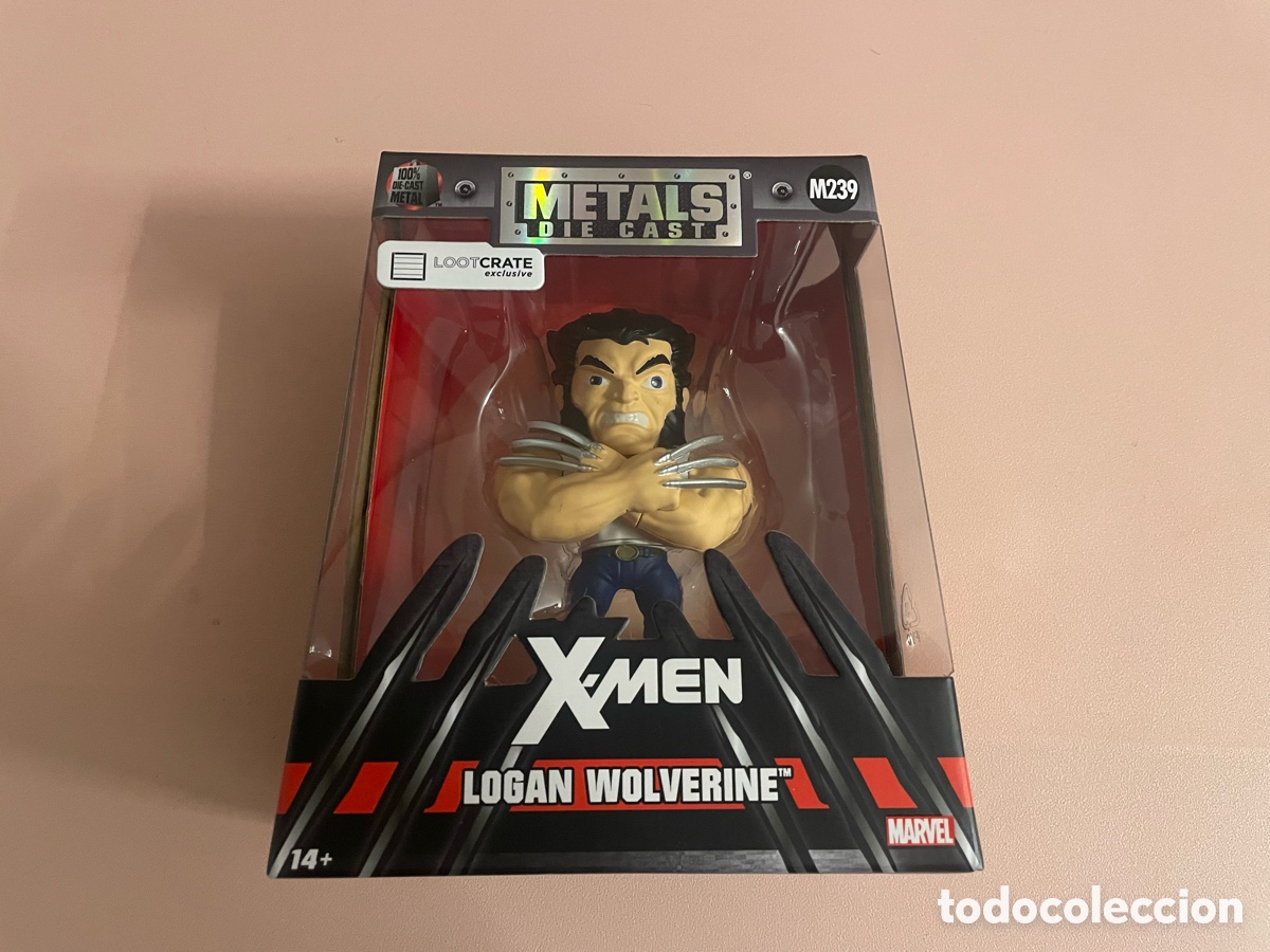 Figuras de acci&oacute;n: Logan Wolverine Metals Die Cast Jada Loot Crate