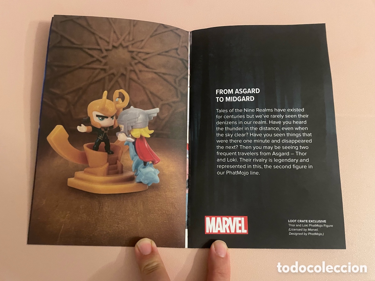Figuras de acci&oacute;n: Thor vs Loki PhatMojo Loot Crate Sin Montar - Foto 6