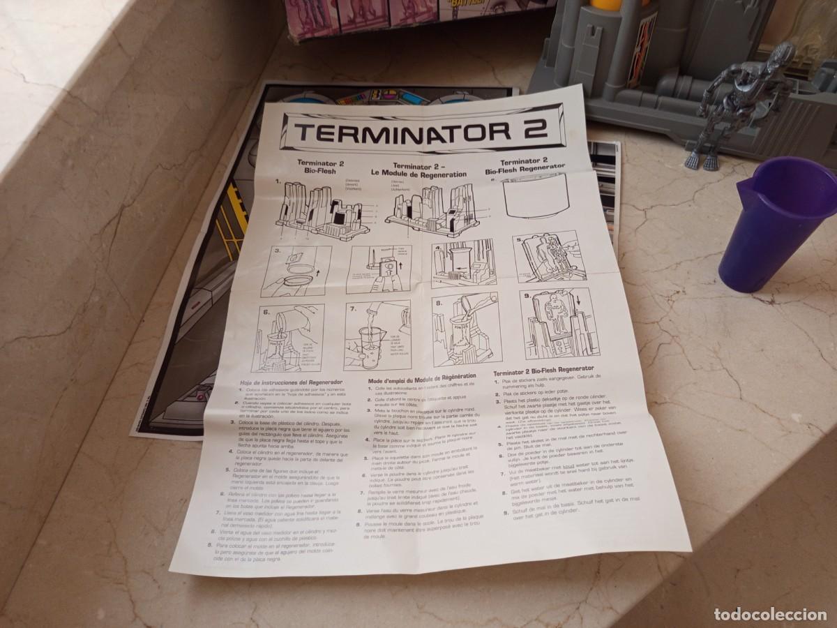 Figuras de acci&oacute;n: Terminator 2 Bio-Flesh Regenerator de Kenner - Foto 10
