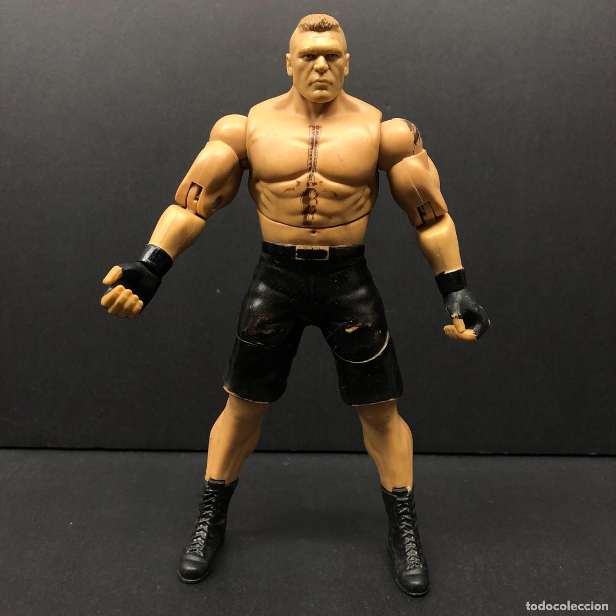 Figuras de acci&oacute;n: FIGURA DE ACCION - WWE - BROCK LESNAR - THE BEAST - MATTEL - 2014 - 18 X 12 CM / 36