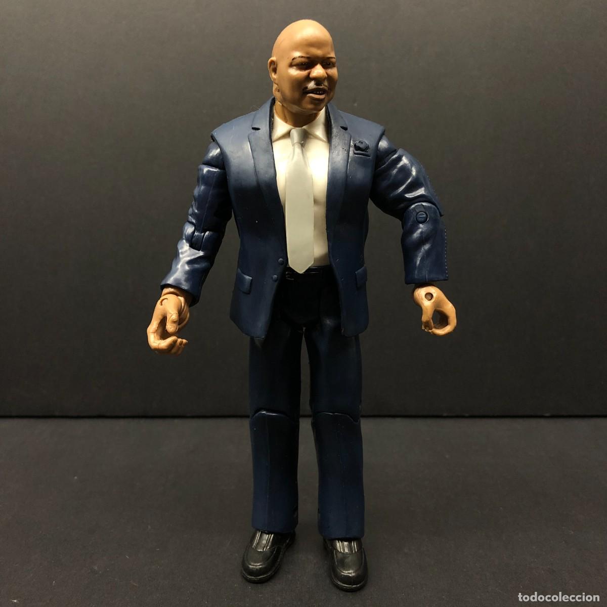 Figuras de acci&oacute;n: FIGURA DE ACCION - WWE - THEODORE &rdquo;TEDDY&rdquo; LONG - MANAGER - JAKKS PACIFIC - 2006 - 18 X 10 CM / 37
