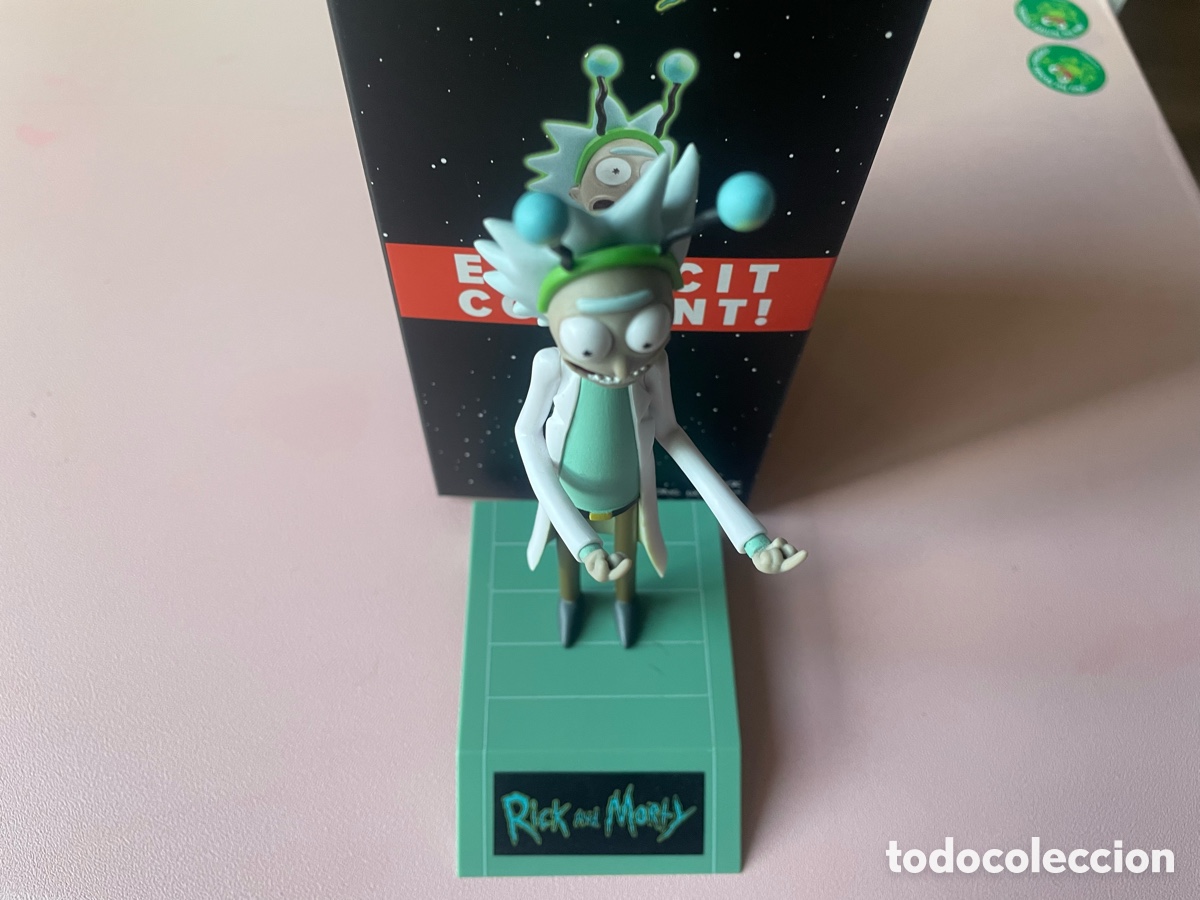 Figuras de acci&oacute;n: Figura Rick Sanchez &rdquo;Peace Among Worlds&rdquo; - Loot Crate 2017 - Rick and Morty