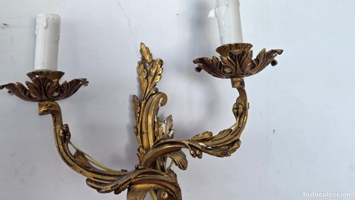 Figuras de acci&oacute;n: aplique de metal dorado - Foto 6