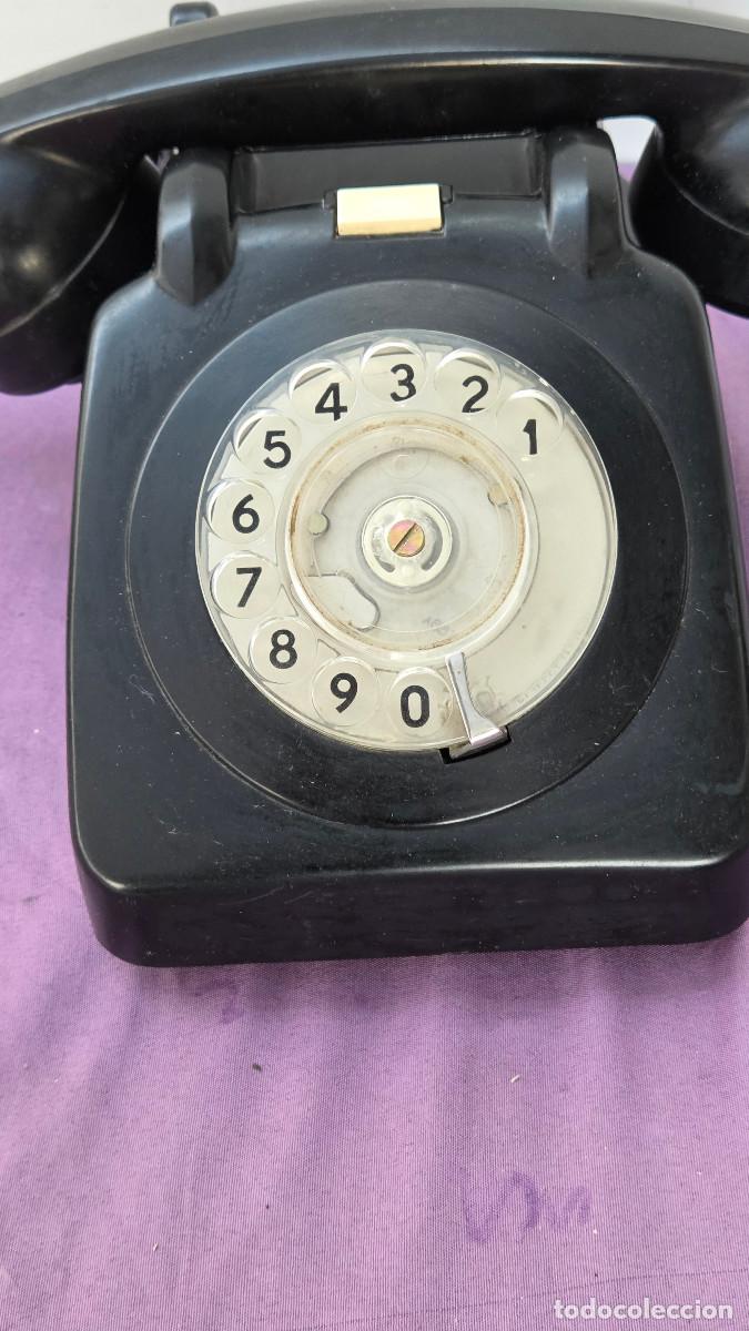 Figuras de acci&oacute;n: telefono vintage en negro - Foto 2