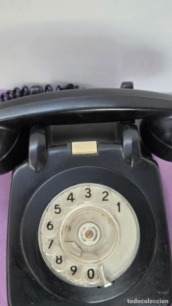 Figuras de acci&oacute;n: telefono vintage en negro - Foto 3