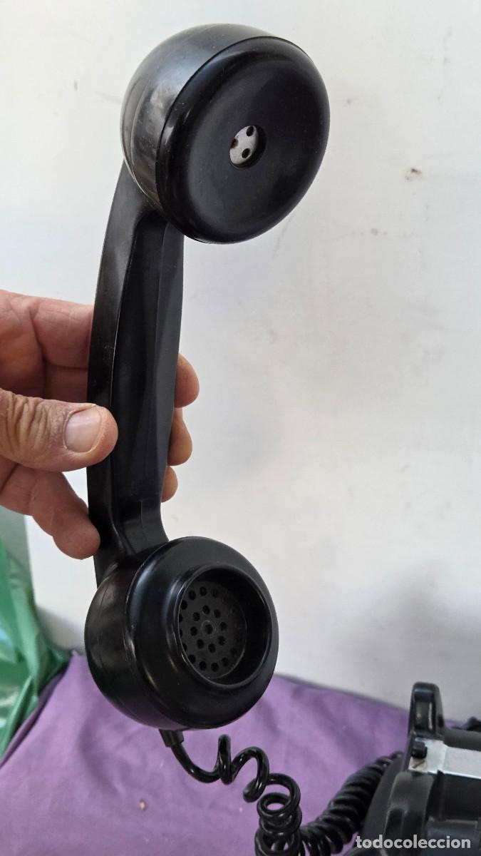 Figuras de acci&oacute;n: telefono vintage en negro - Foto 4