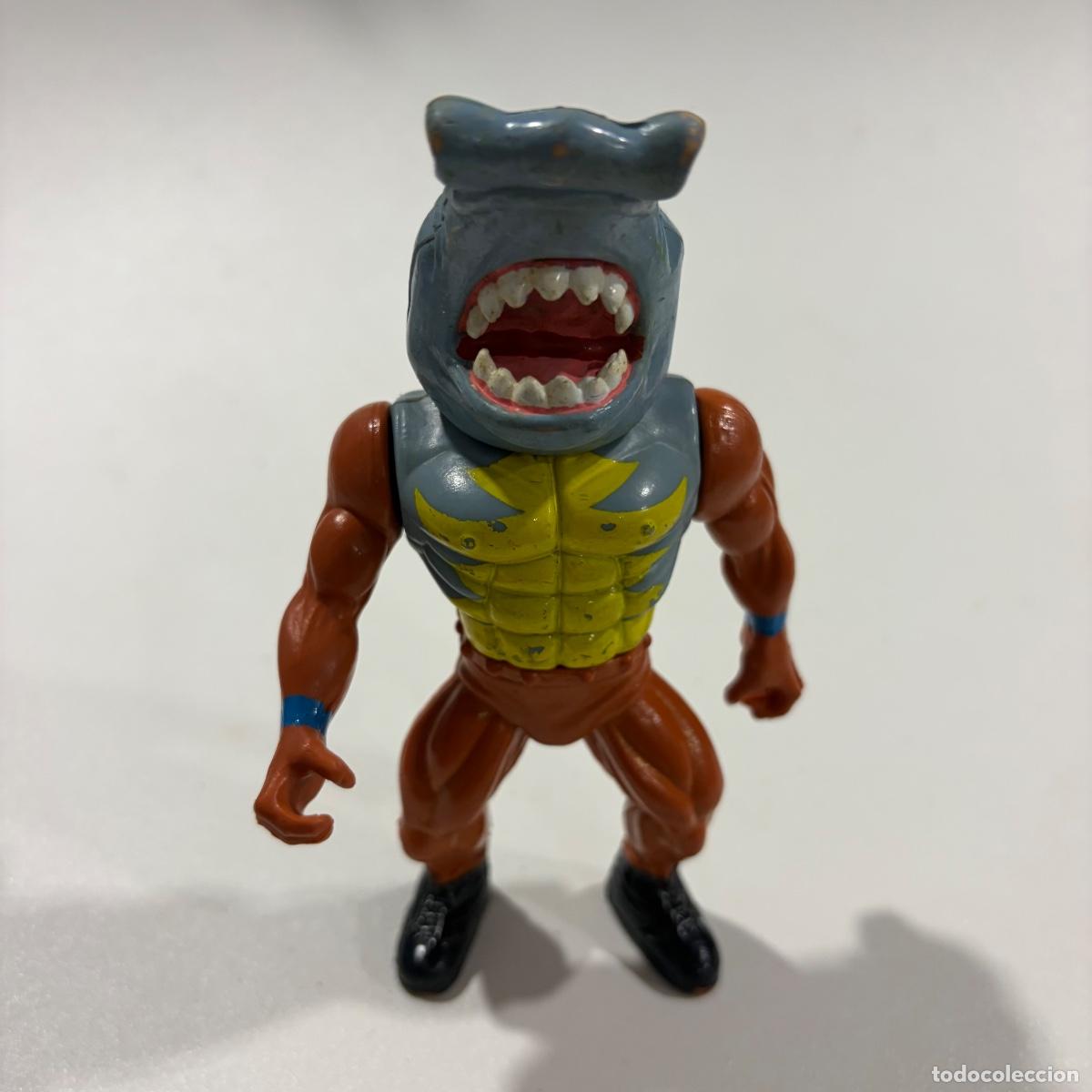 Figuras de acci&oacute;n: Figura mu&ntilde;eco Mighty Sharks Mannix Street Sharks Knock Off Bootleg a&ntilde;os 90