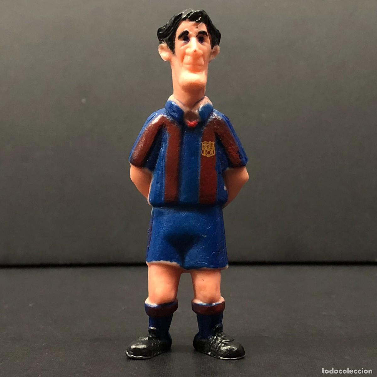 Figuras de acci&oacute;n: FIGURA DE PVC - GUILLERMO AMOR - LAS FIGURAS DEL BAR&Ccedil;A - MUNDO DEPORTIVO - 8,5 X 3 CM / 25