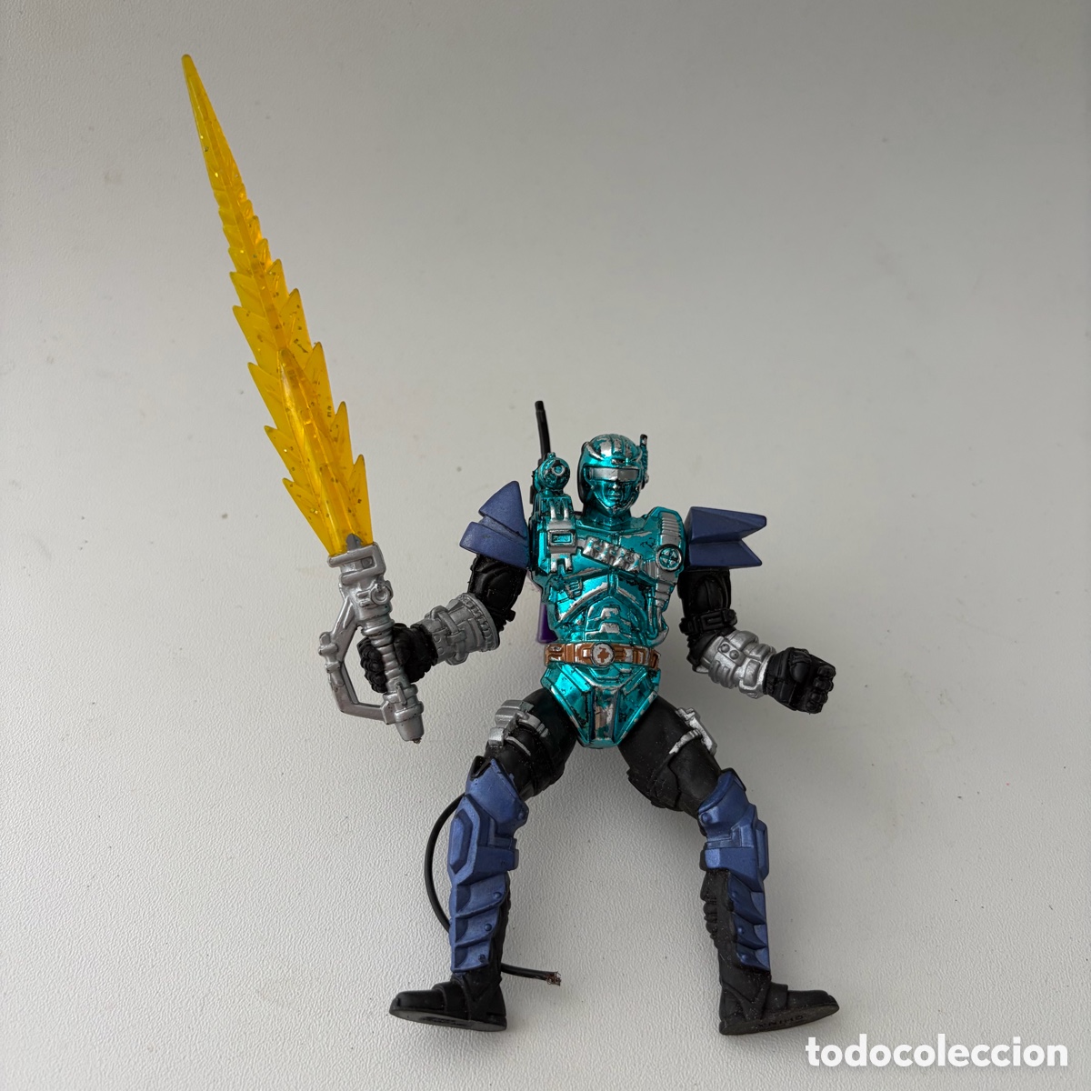 Figuras de acci&oacute;n: Figura mu&ntilde;eco Robotic Warrior Stellar Force Chap Mei vintage con espada 11 cm