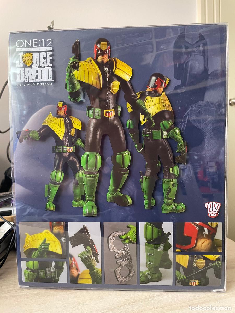 Figuras de acci&oacute;n: Judge Dredd. ONE:12. Figura articulada nueva en caja.