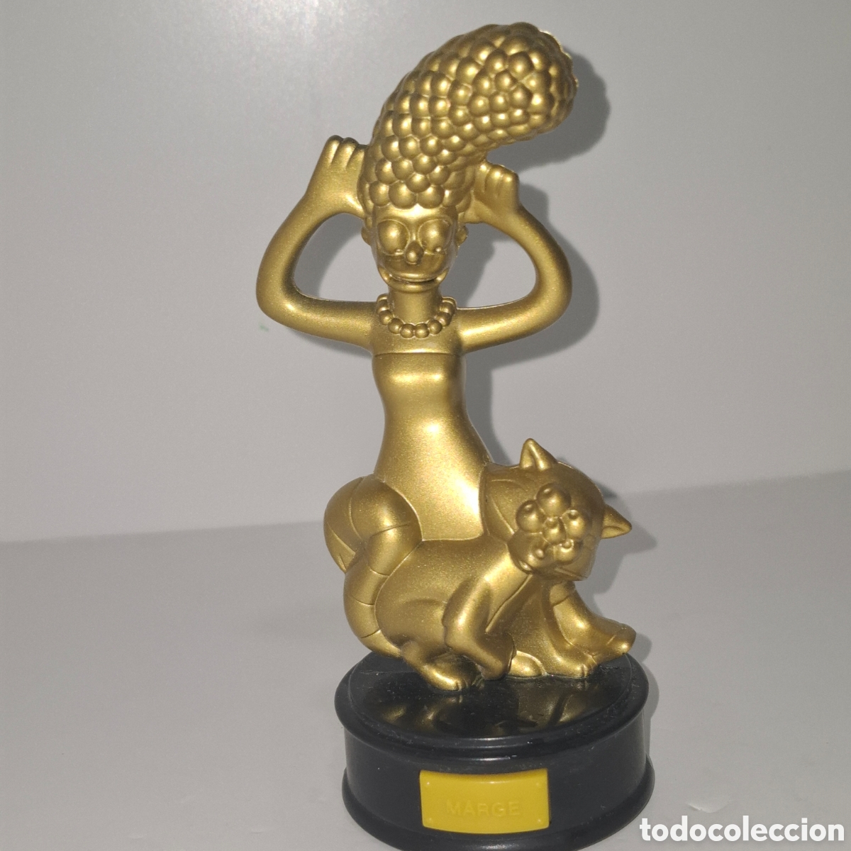 Figuras de acci&oacute;n: MARGE SIMPSON FIGURA DORADA PROMOCIONAL HAPPY MEAL BURGER KING 2007 LOS SIMPSON