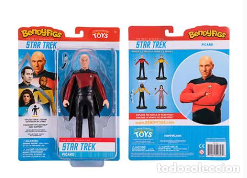Figuras de acci&oacute;n: Figura Picard - Bendyfigs - Star Trek The Next Generation