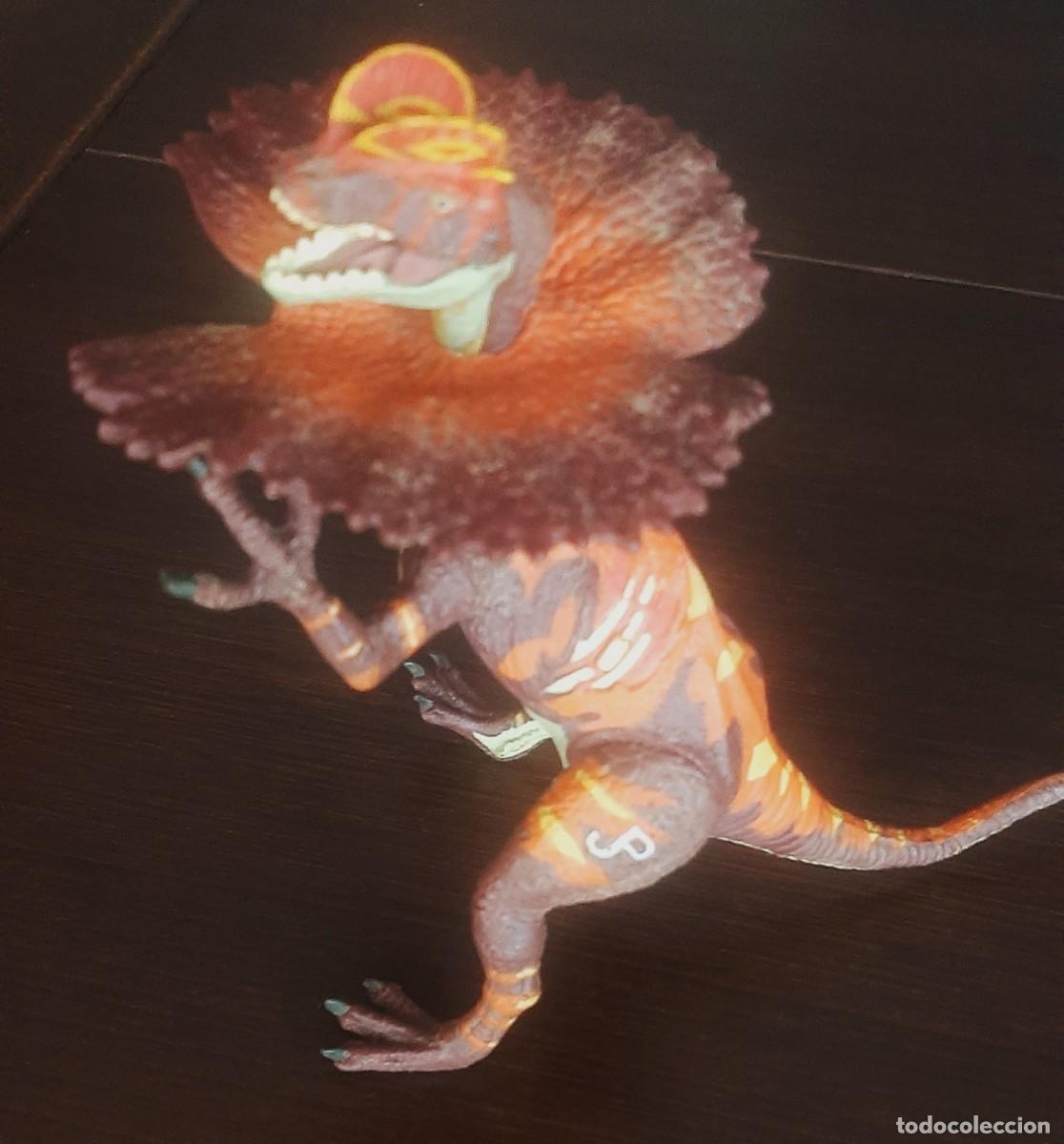 Figuras de acci&oacute;n: DINOSAURIO - Dilophosaurus Battle Growlers - JURASSIC PARK 3 PARQUE JURASICO III - HASBRO - A&Ntilde;O 2000