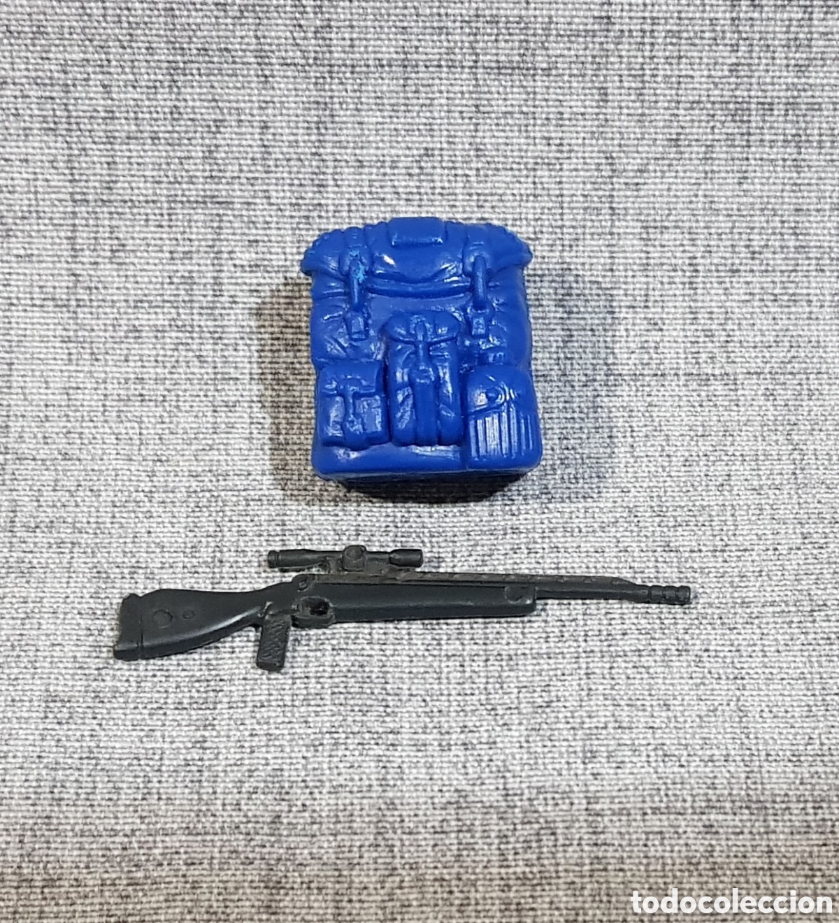 Figuras de acci&oacute;n: THE CORPS! LANARD TOYS (VERSI&Oacute;N ECON&Oacute;MICA DE GI JOE). MOCHILA AZUL Y RIFLE