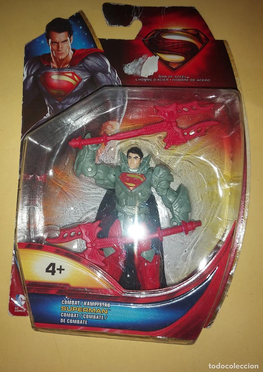 Figuras de acci&oacute;n: SUPERMAN MAN OF STEEL MOVIE , FIGURA CON ACCESORIOS DE MATTEL, A&Ntilde;O 2013