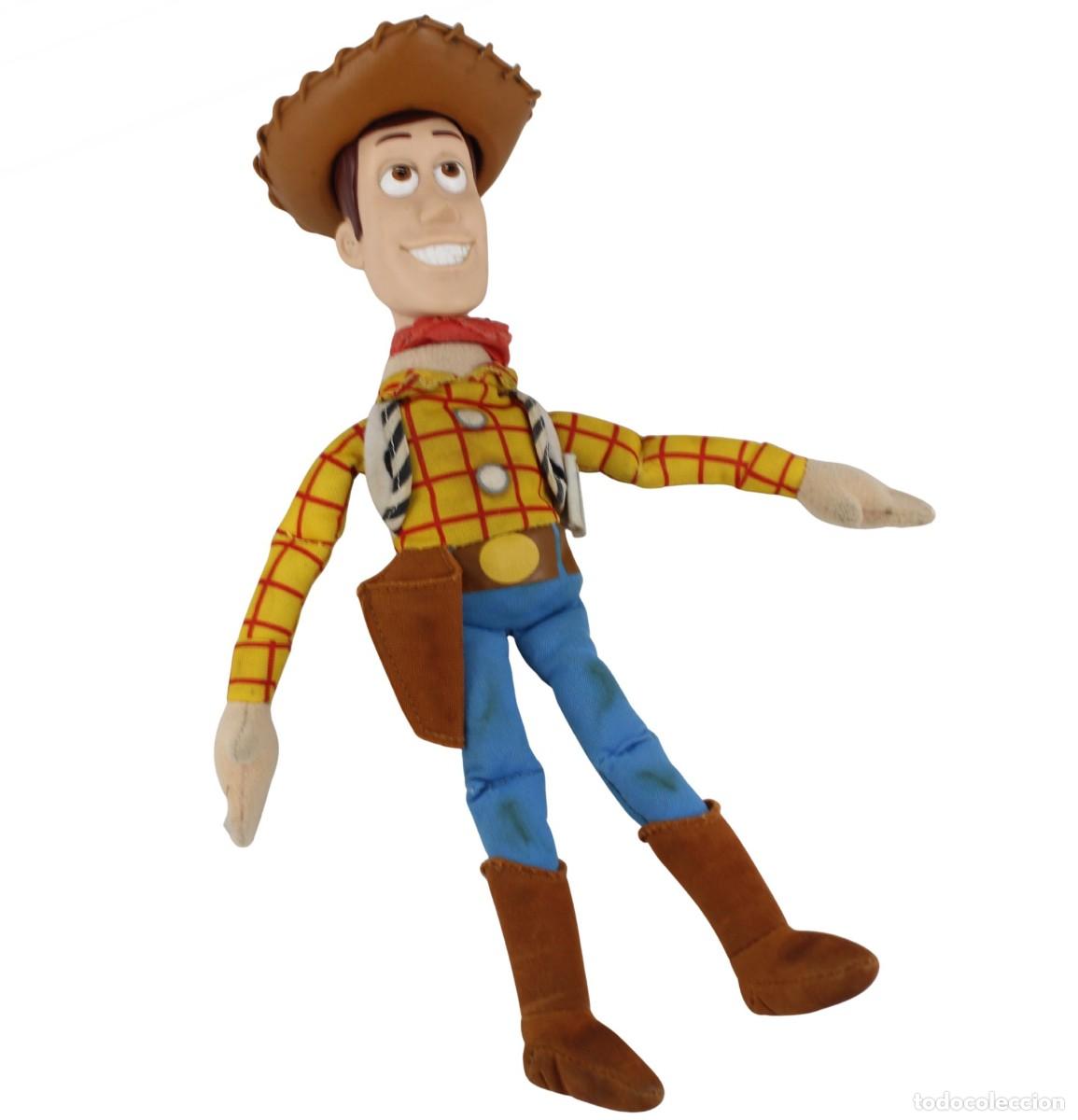 Figuras de acci&oacute;n: Woody Toy Story Star Bean Arco Toys 1998 Figura Peluche 29cm Disney Pixar