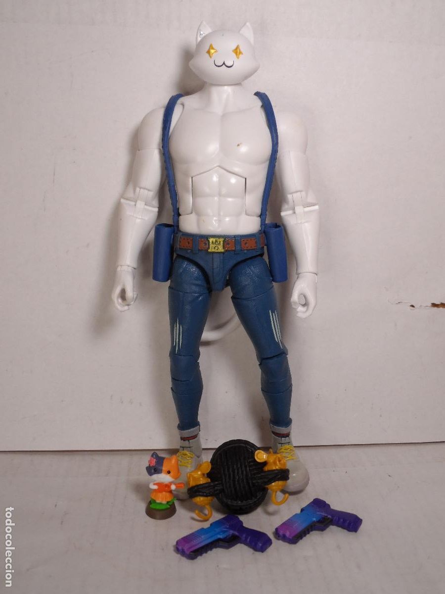 Figuras de acci&oacute;n: FIGURA FORTNITE VICTORY ROYALE SERIES MEOWSCLES GHOST 2022 HASBRO