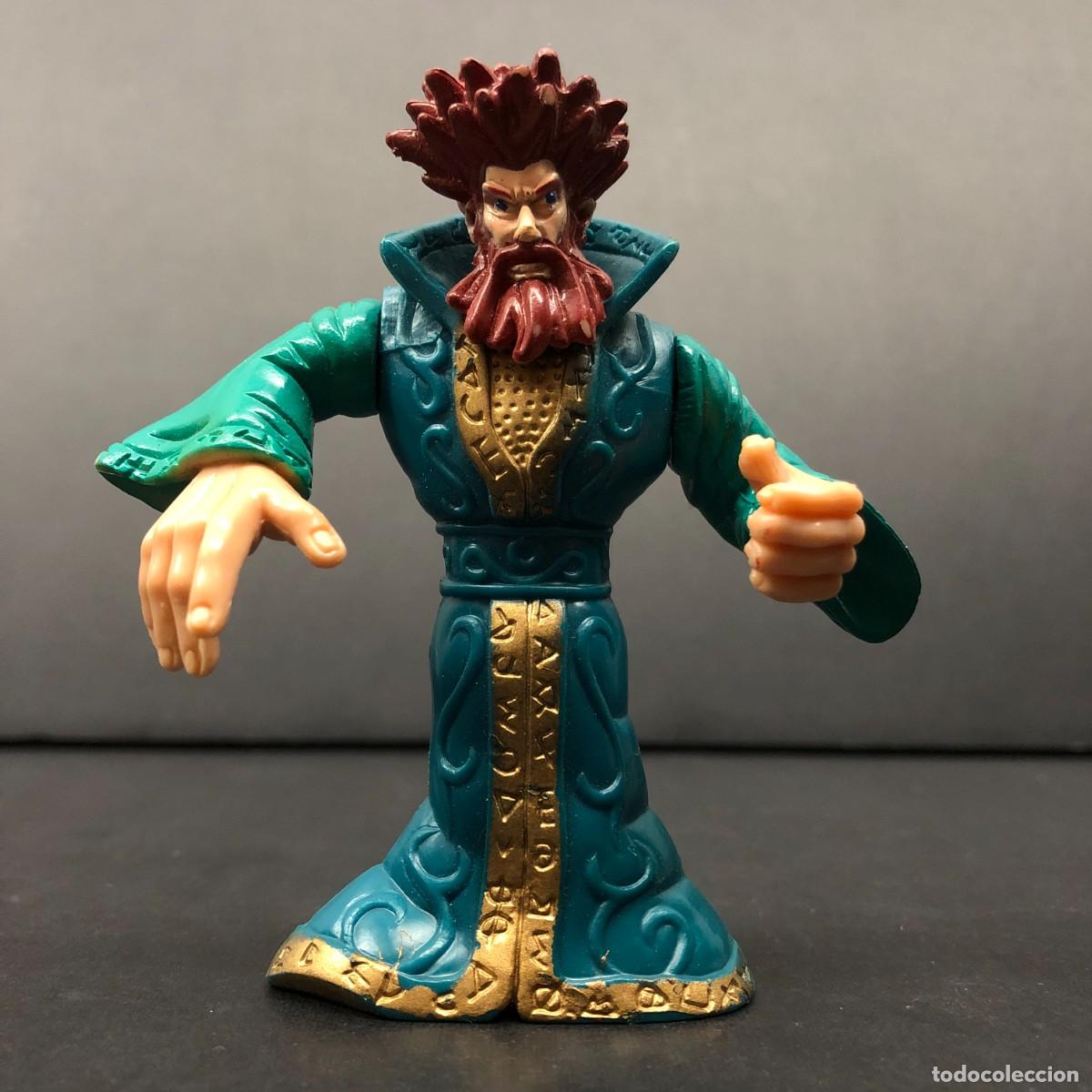 Figuras de acci&oacute;n: FIGURA DE ACCION - MAGO PELIRROJO CON BARBA - ARTICULADO - FANTASIA - 9 X 8 CM / 169