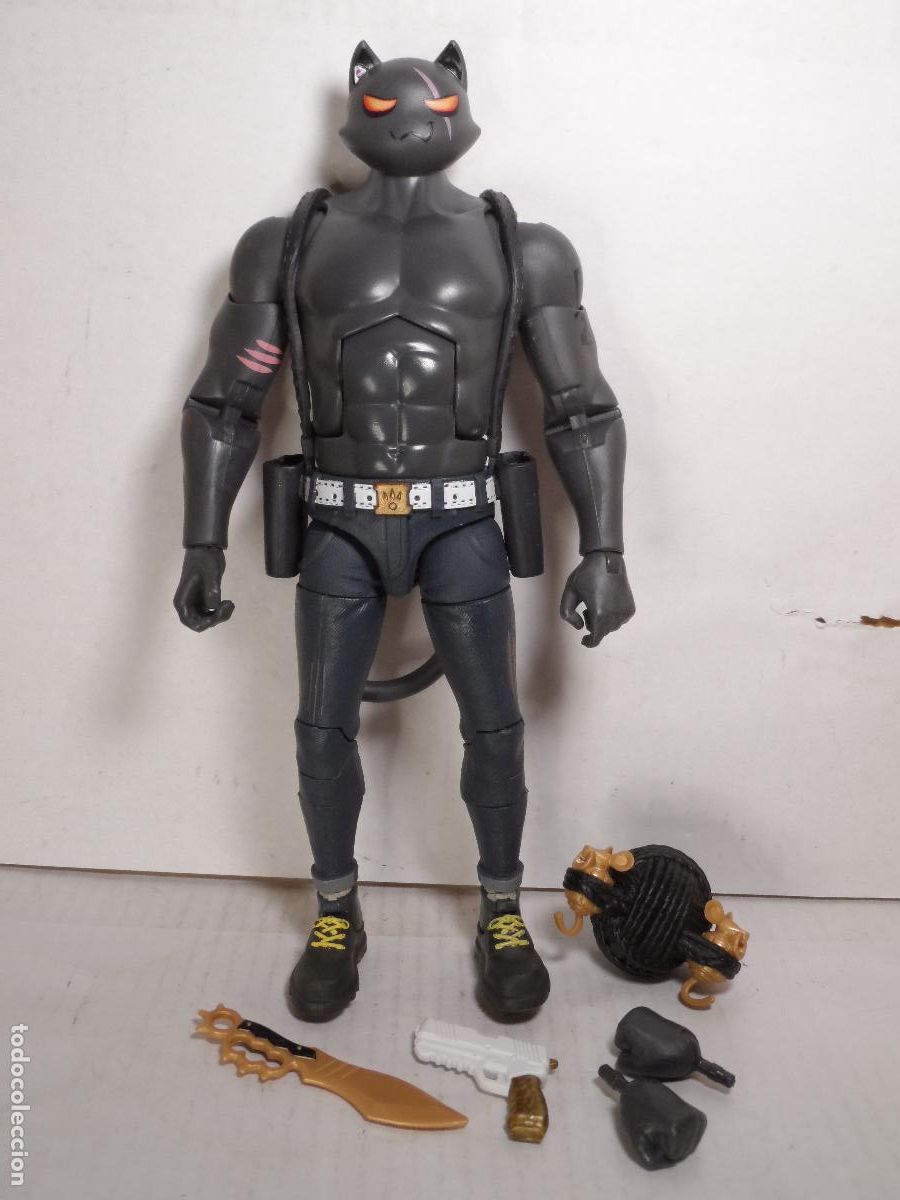 Figuras de acci&oacute;n: FIGURA FORTNITE VICTORY ROYALE SERIES MEOWSCLES SHADOW 2022 HASBRO