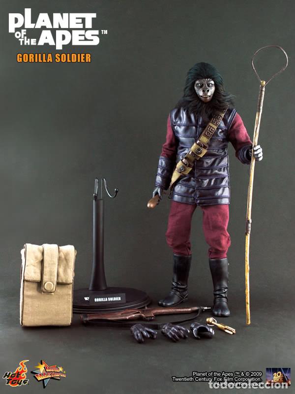 Figuras de acci&oacute;n: Hot Toys. GORILLA SOLDIER. 1/6. Planet of the Apes. En caja y completo.