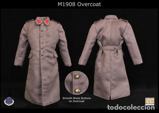 Figuras de acci&oacute;n: Calt-Tek 1/6 Abrigo M1908 de lana gris medio con parches rojos en el cuello