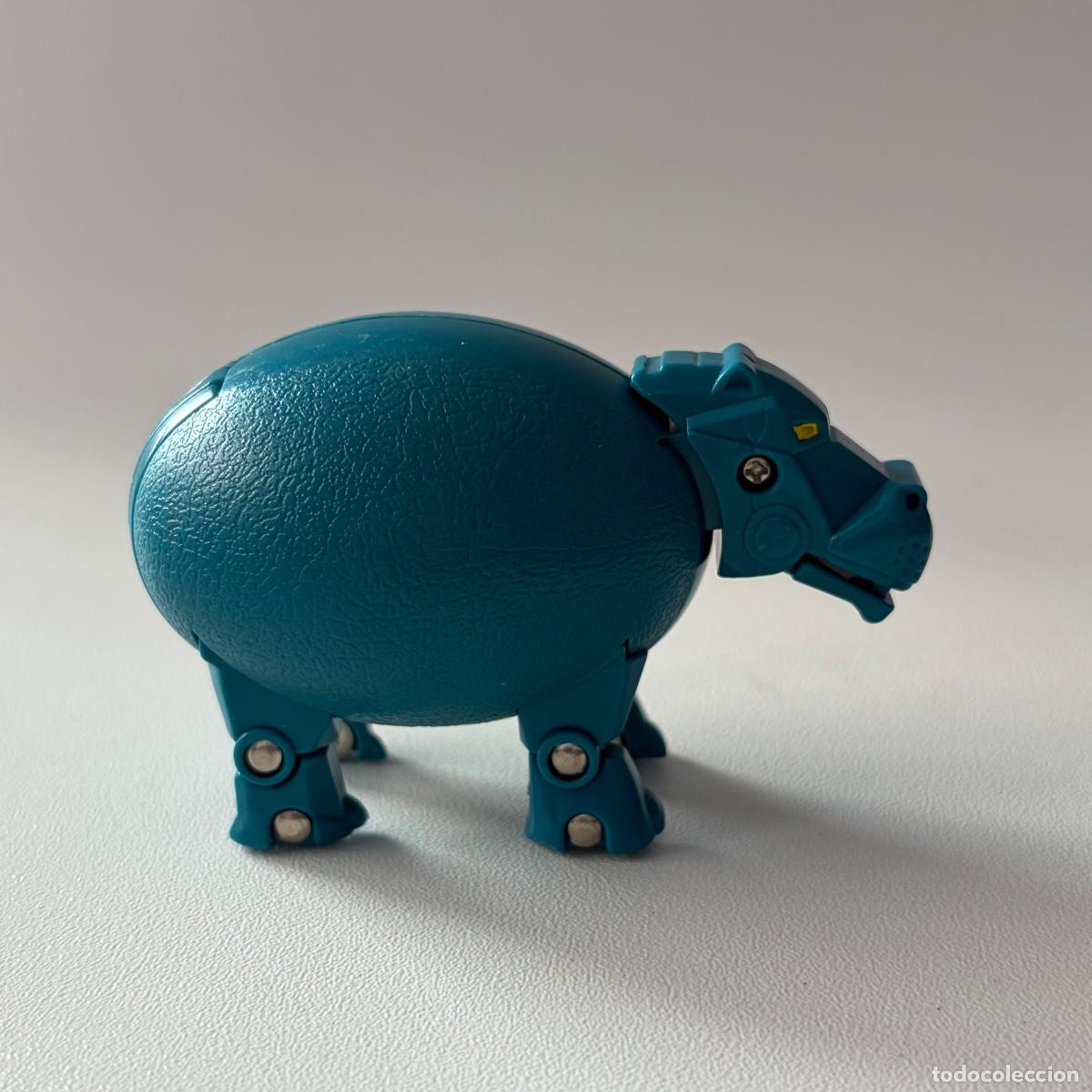 Figuras de acci&oacute;n: figura mu&ntilde;eco bandai tamagoras g-21 hipopotamo egg monster 1986 japan transformable