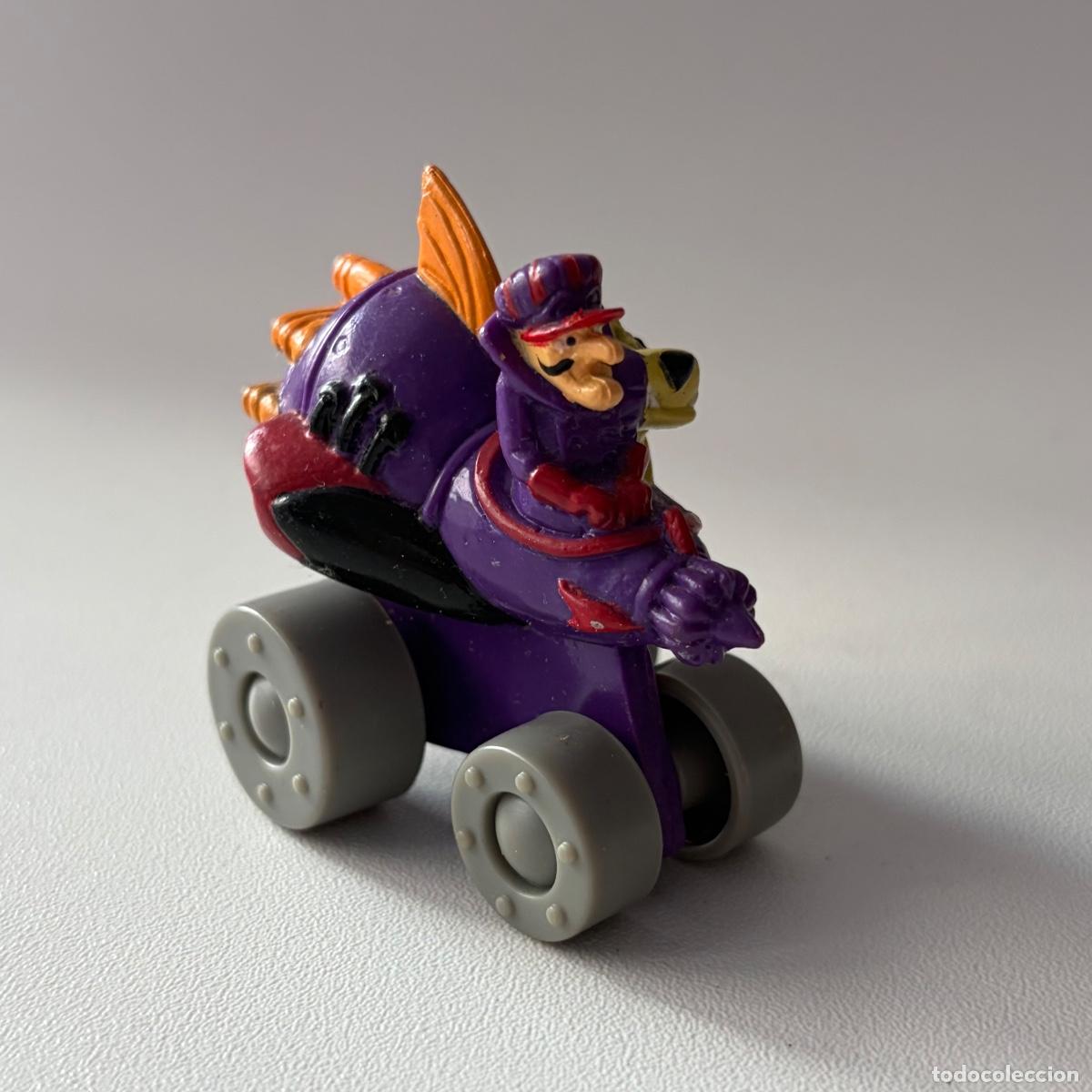 Figuras de acci&oacute;n: figura mu&ntilde;eco pierre nodoyuna pat&aacute;n muttley dick dastardly dirty truckster hardee&rsquo;s 1990 hanna