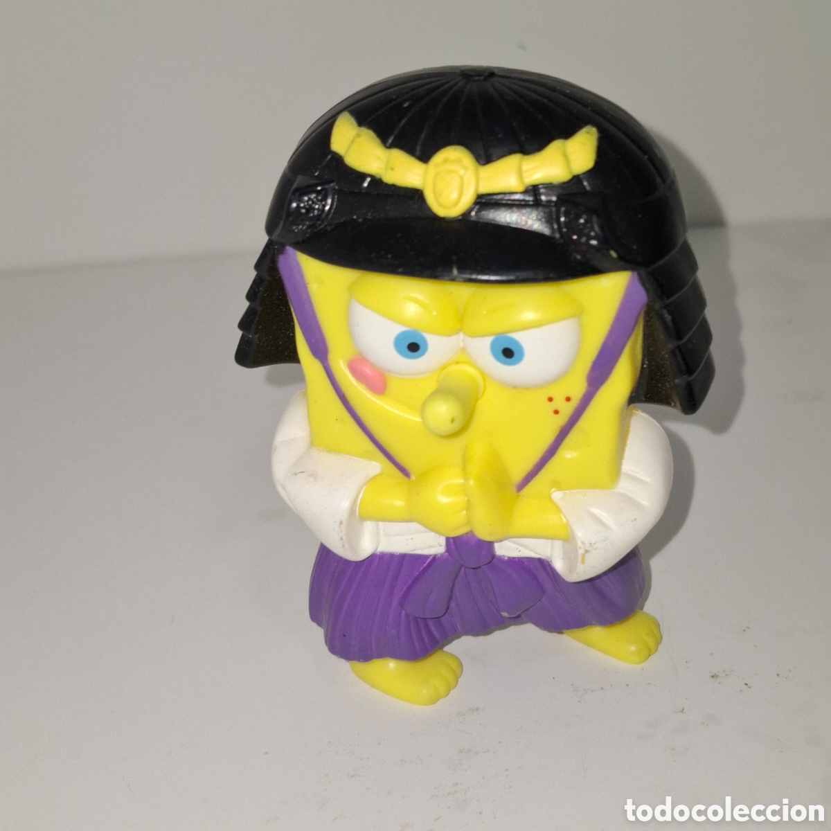 Figuras de acci&oacute;n: BOB ESPONJA SAMURAI JAPONES FIGURA DE ACCION PROMOCIONAL BURGER KING HAPPY MEAL 2006