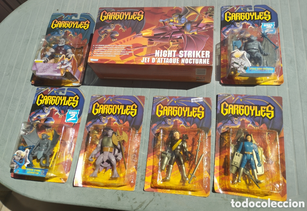 Figuras de acci&oacute;n: Lotazo Gargoyles heoroes mitol&oacute;gicos kenner originales bl&iacute;ster era masters of universe vintage motu
