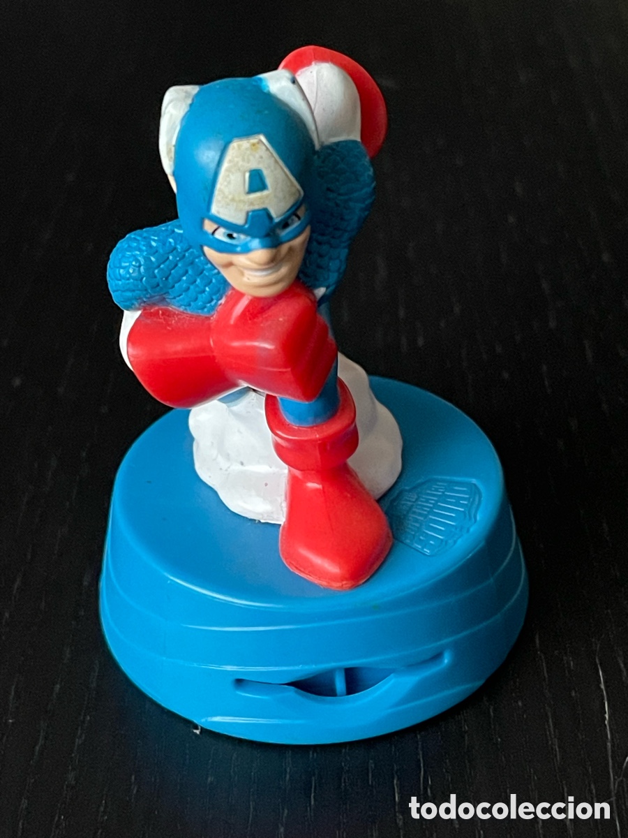 Figuras de acci&oacute;n: BURGUER KING FIGURA MU&Ntilde;ECO PROMOCIONAL - CAPITAN AMERICA MARVEL