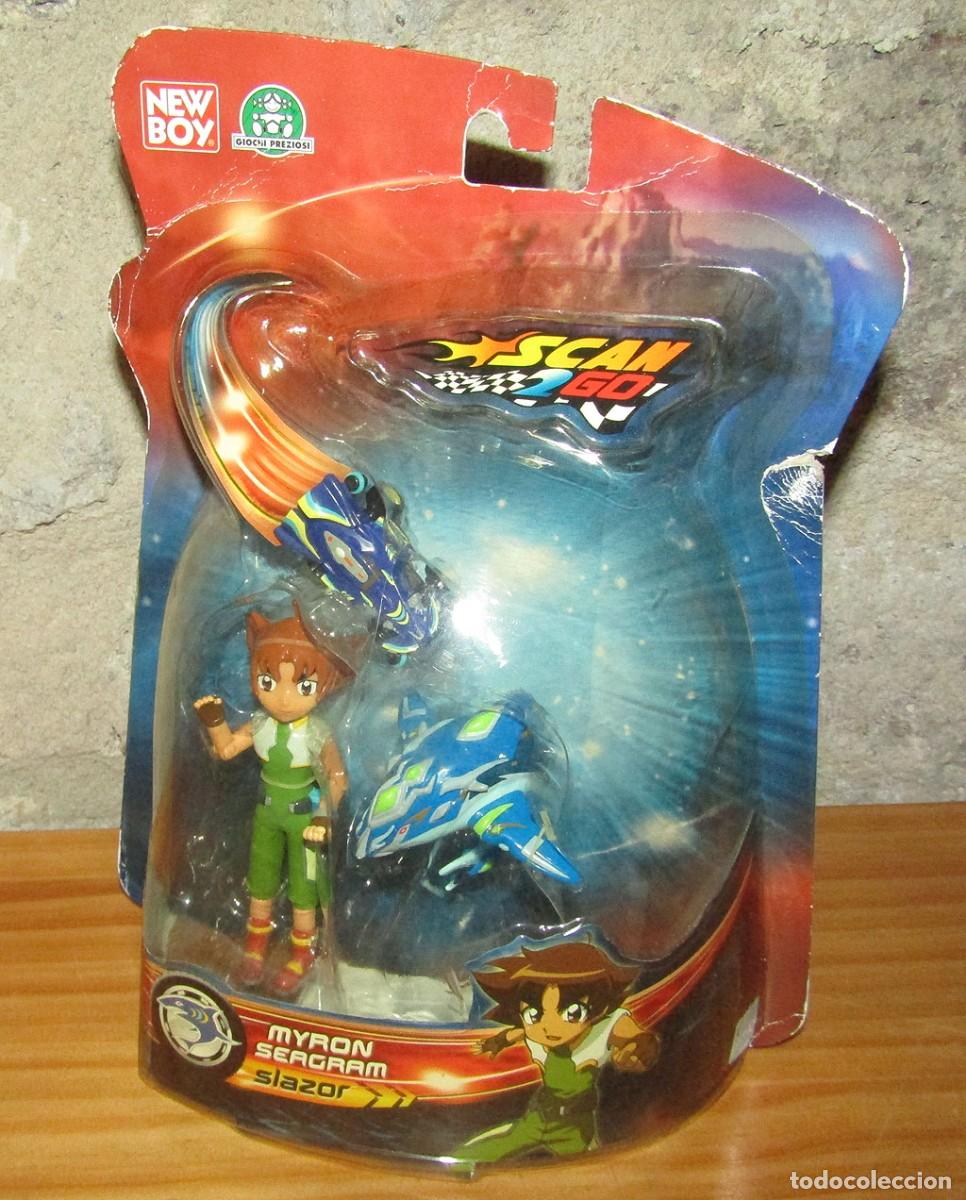 Figuras de acci&oacute;n: SCAN 2 GO - MYRON SEAGRAM SLAZOR - GIOCHI PREZIOSI - NUEVO Y EN SU BLISTER