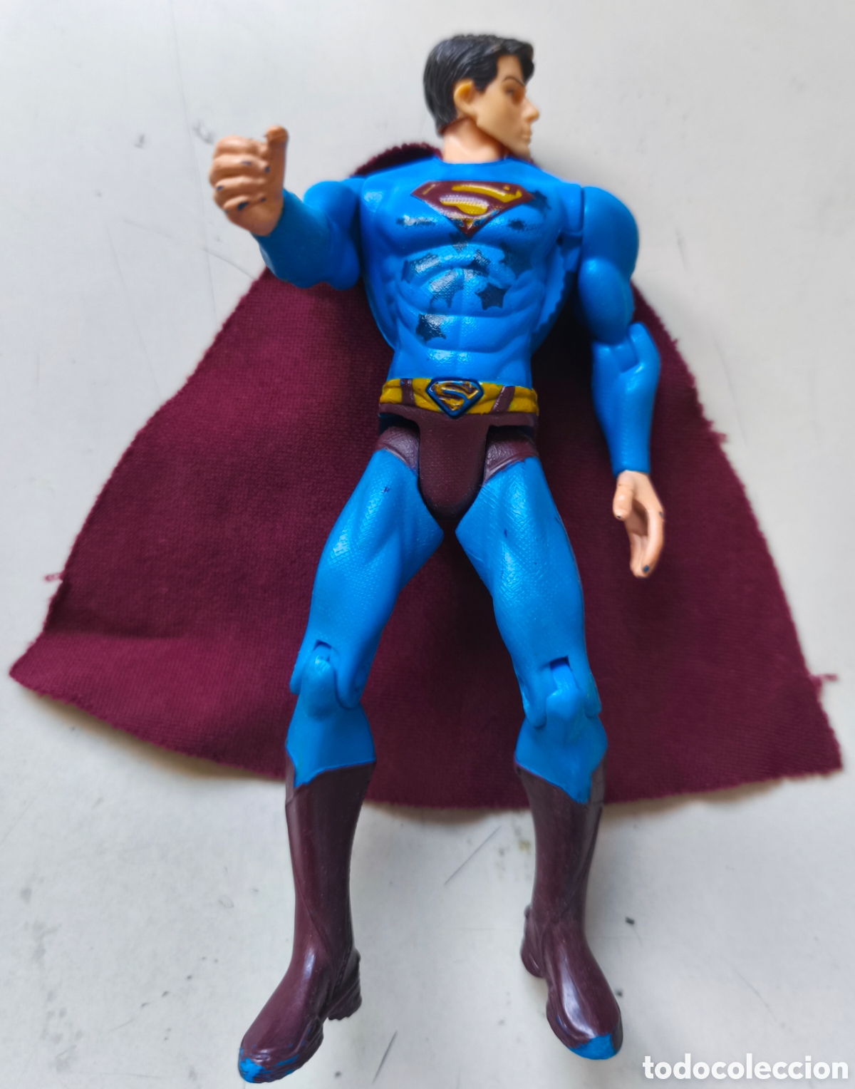 Figuras de acci&oacute;n: Superman Aplastador de Kriptonita (Kryptonite Smash Superman), fabricada por Mattel en el a&ntilde;o 2006