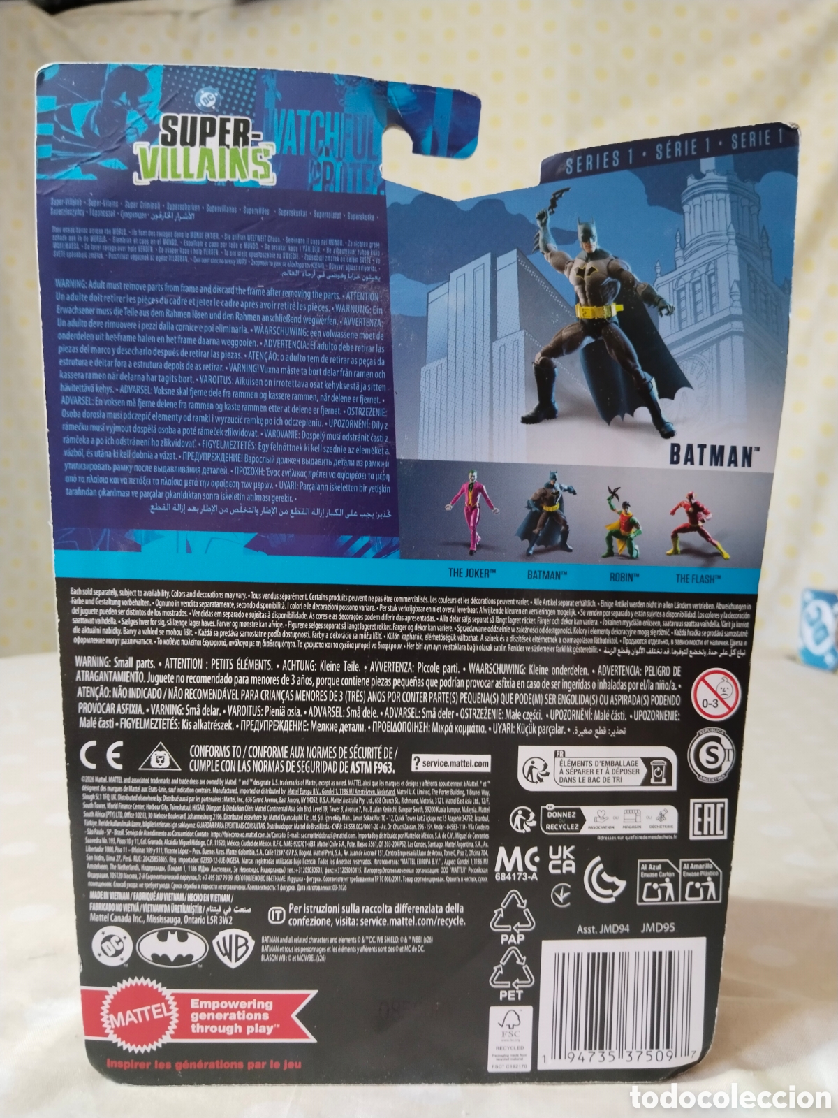 Figuras de acci&oacute;n: Batman (figura de acci&oacute;n) - Mattel - Foto 3