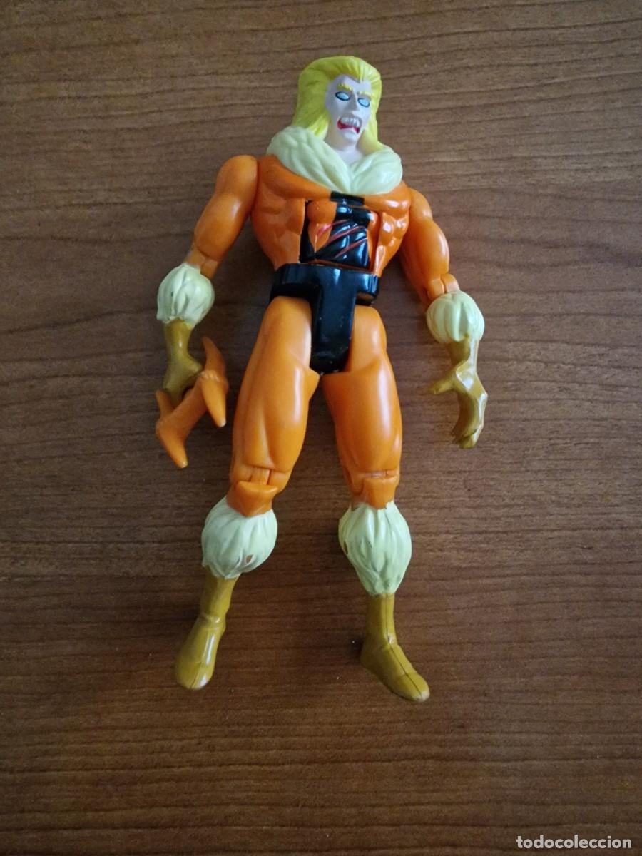 Figuras de acci&oacute;n: Lote 2822. Figura de Xmen, Diente de sable, de Marvel