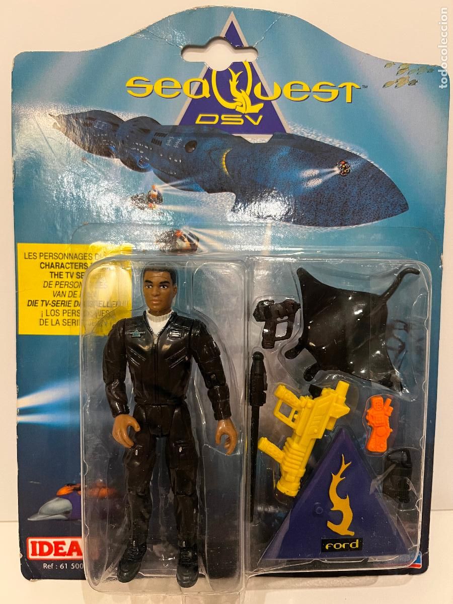 Figuras de acci&oacute;n: SEA QUEST DSV IDEAL FORD EN SU BLISTER 1993