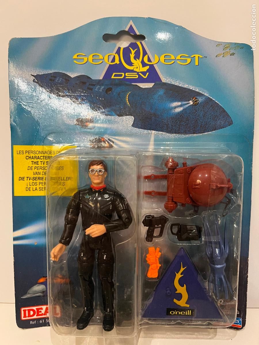 Figuras de acci&oacute;n: SEA QUEST DSV IDEAL O'NEIL EN SU BLISTER 1993
