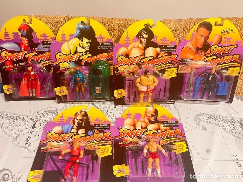 Figuras de acci&oacute;n: Figuras en blister Street Fighter