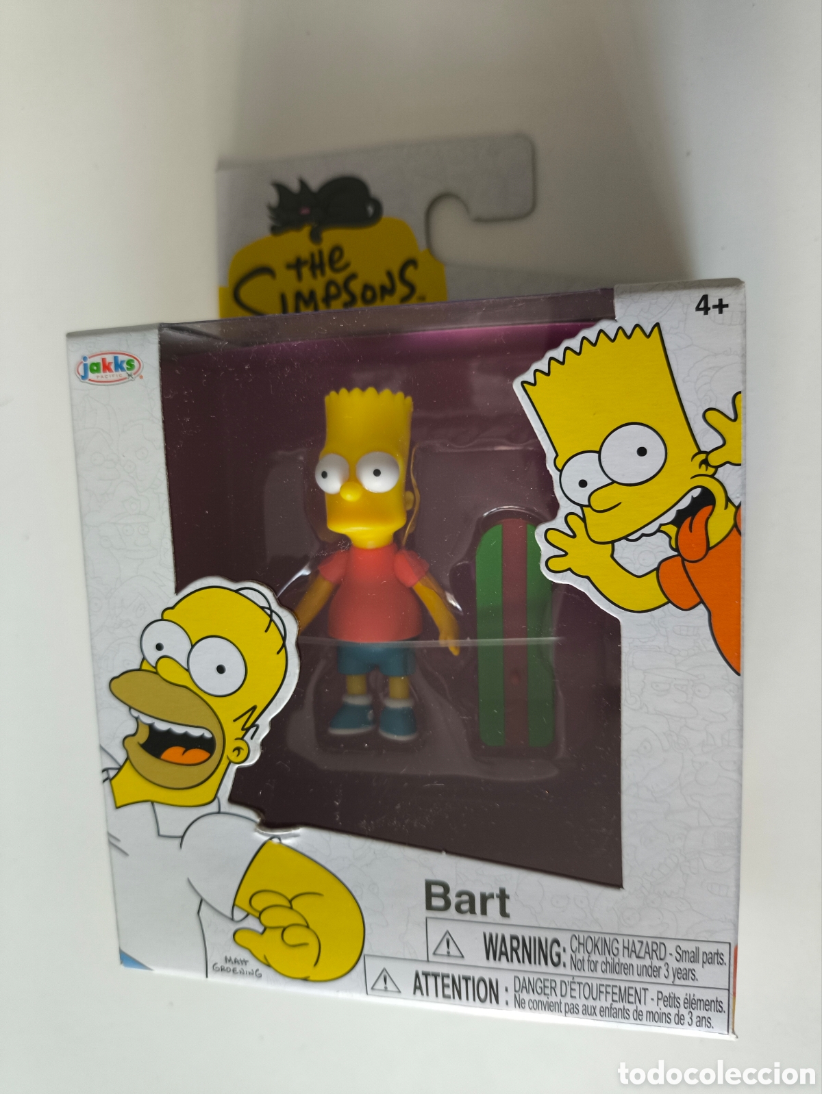 Figuras de acci&oacute;n: Figura Bart Simpson The Simpsons jakks nuevo