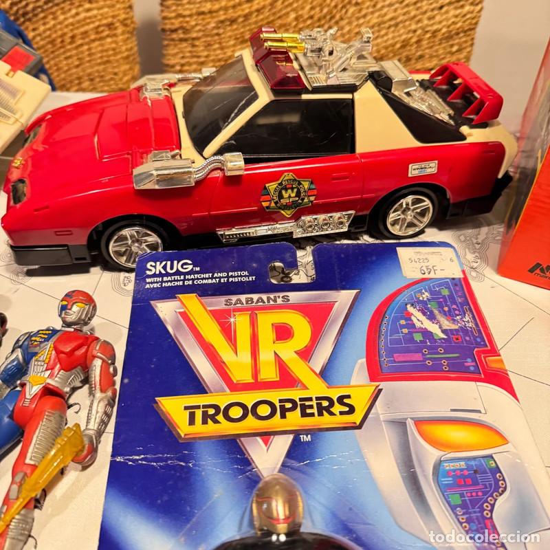 Figuras de acci&oacute;n: Lote de Figuras y Veh&iacute;culos VR Troopers Usados